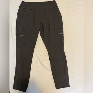 Gray Athleta size 12p workout leggings